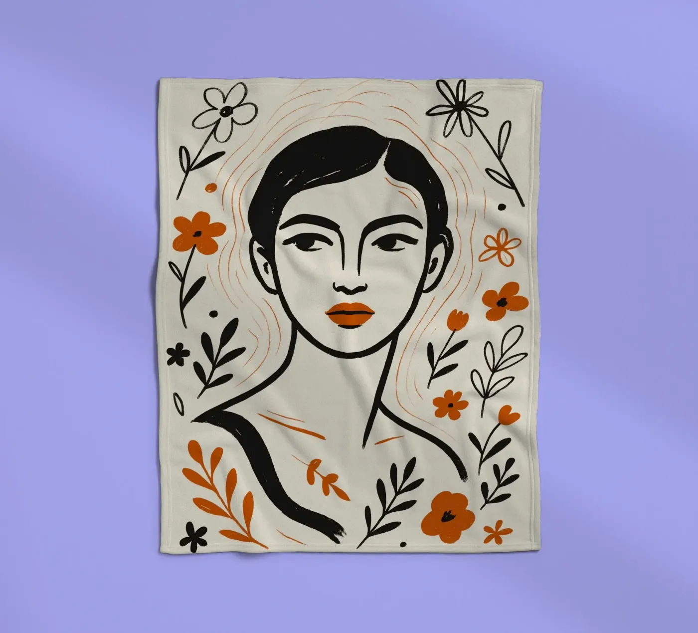Silent Spring fleece blanket by treechild