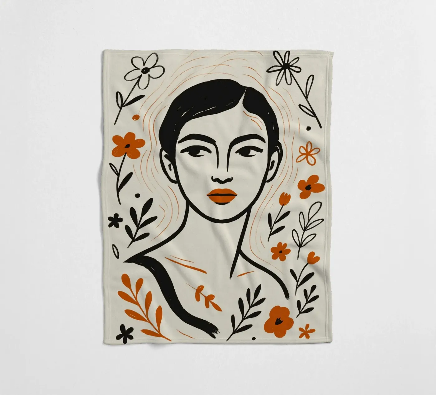 Silent Spring fleece blanket by treechild