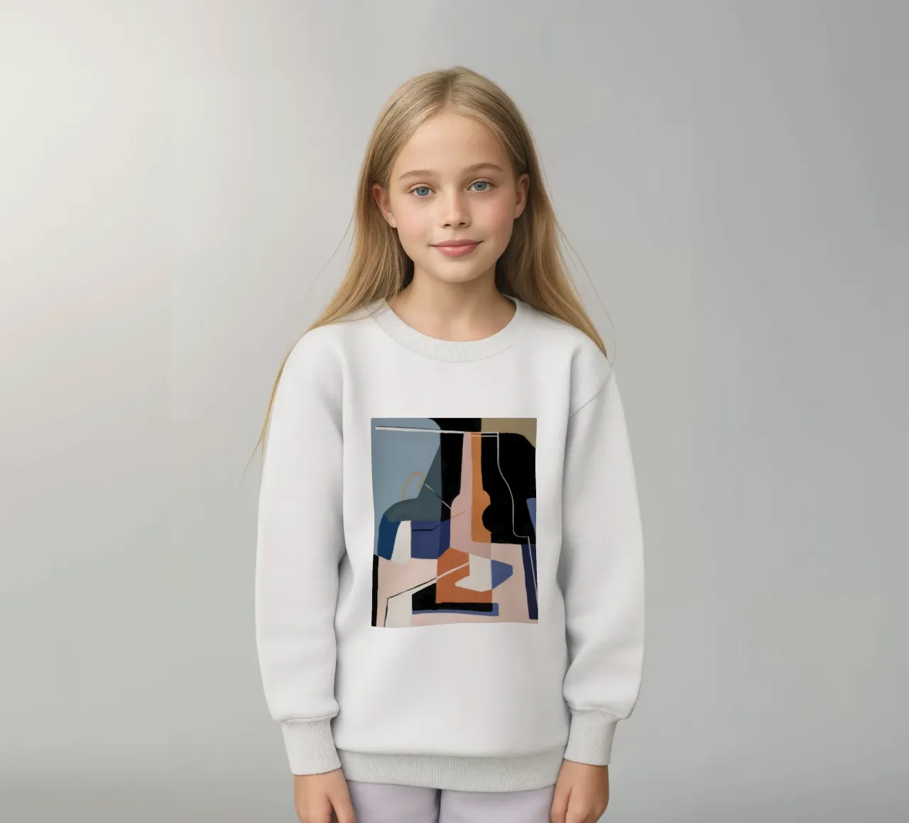 Essence spatiale fragmentée sweat enfant de Crimson Whisper
