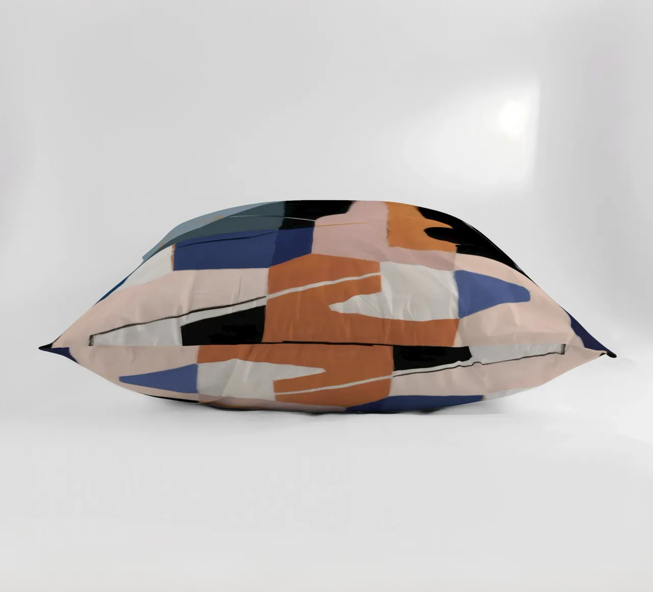 Essence spatiale fragmentée coussin de Crimson Whisper