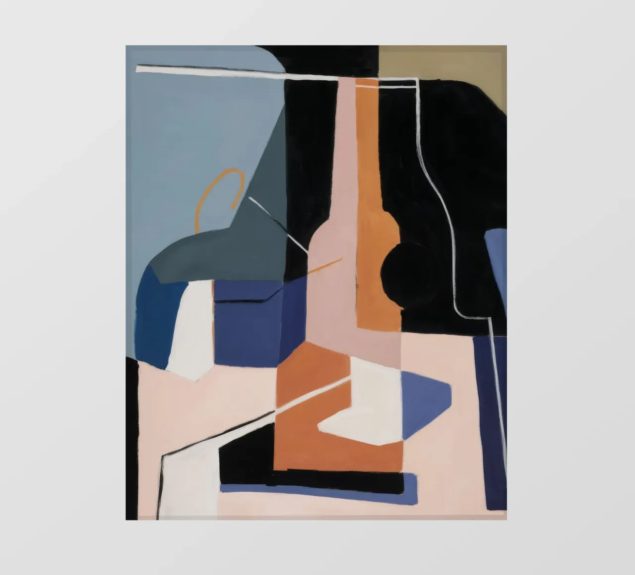 Essence spatiale fragmentée bâche pvc de Crimson Whisper