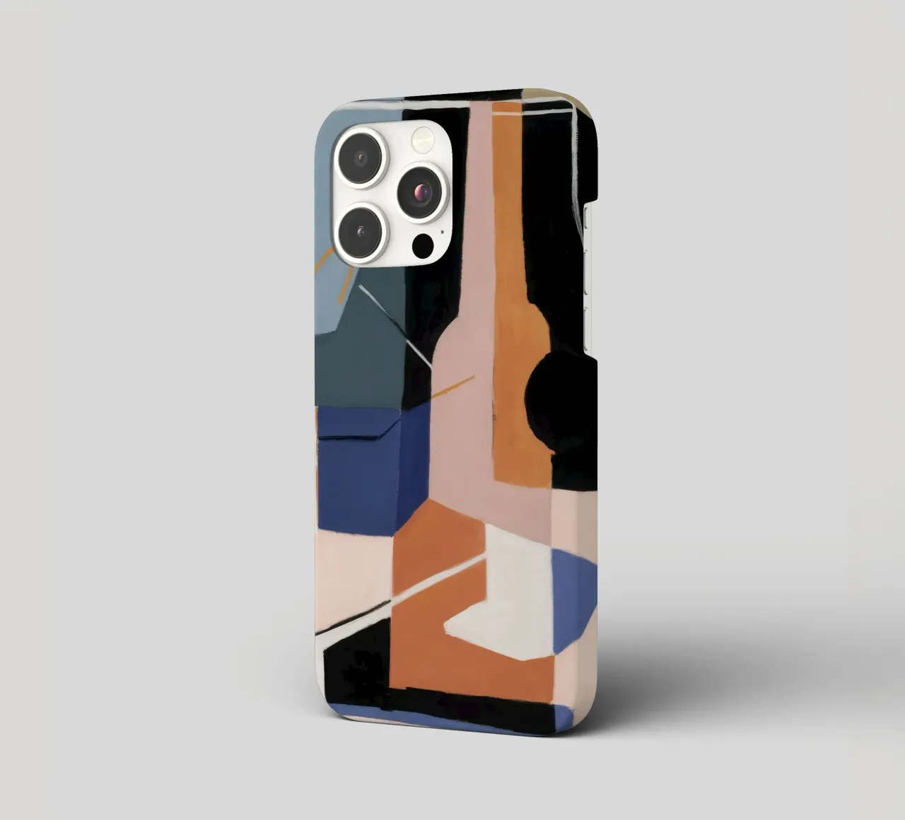 Fragmentierte räumliche Essenz iPhone Hülle von Crimson Whisper