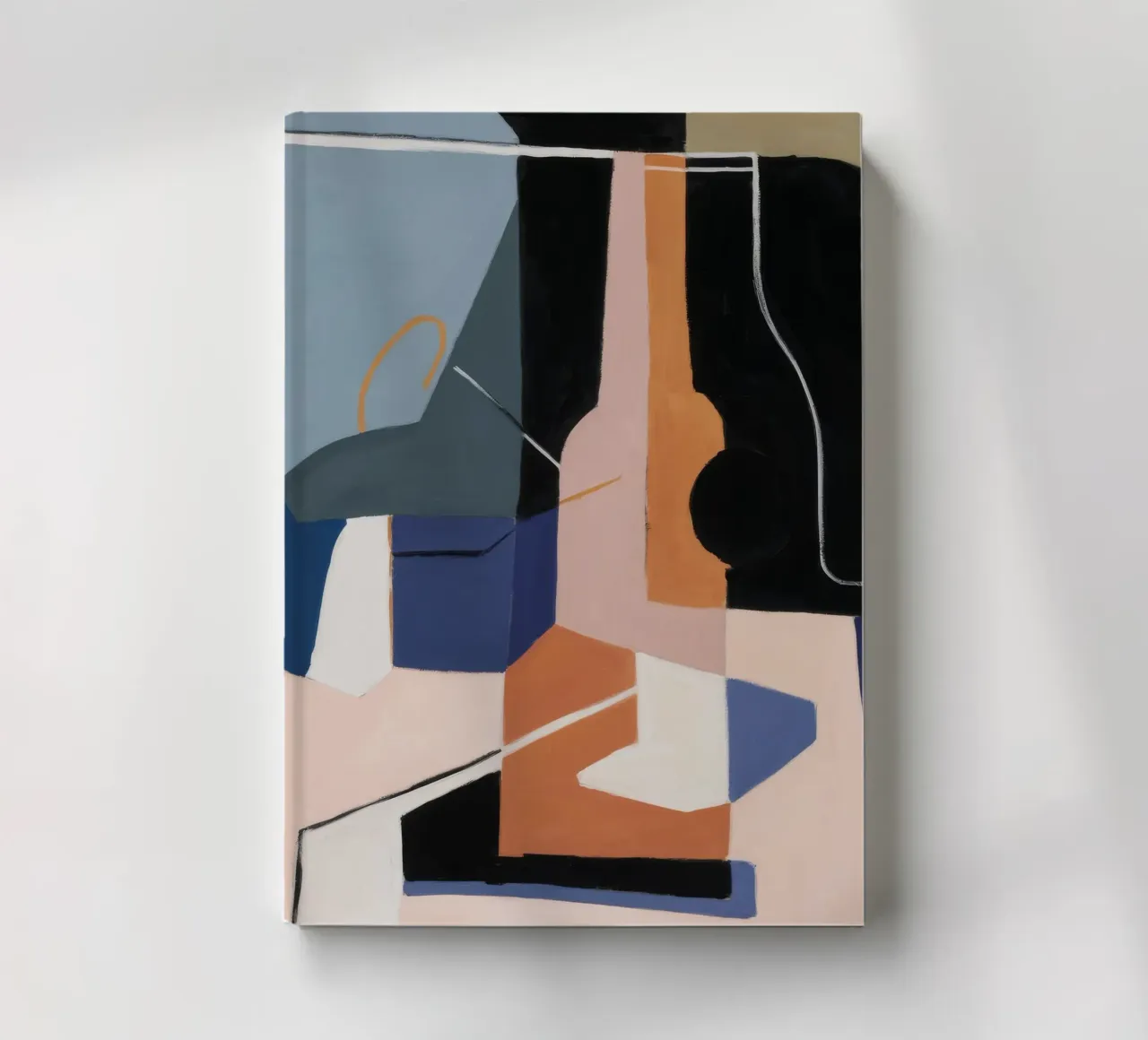 Fragmented Spatial Essence notebook by Crimson Whisper
