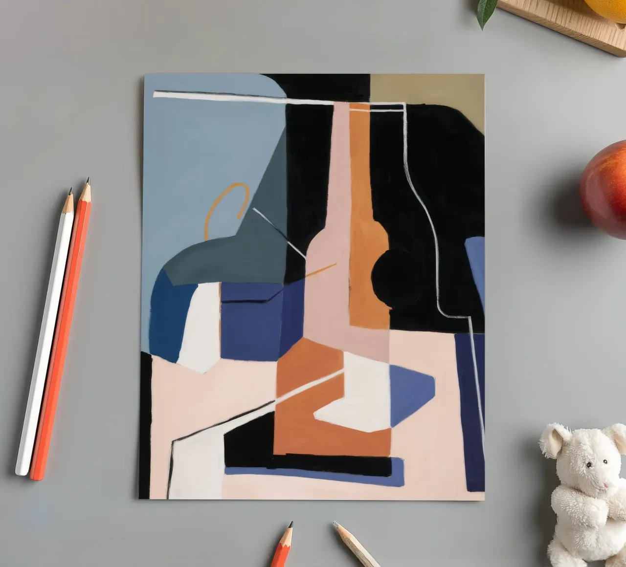 Essence spatiale fragmentée planche autocollant de Crimson Whisper