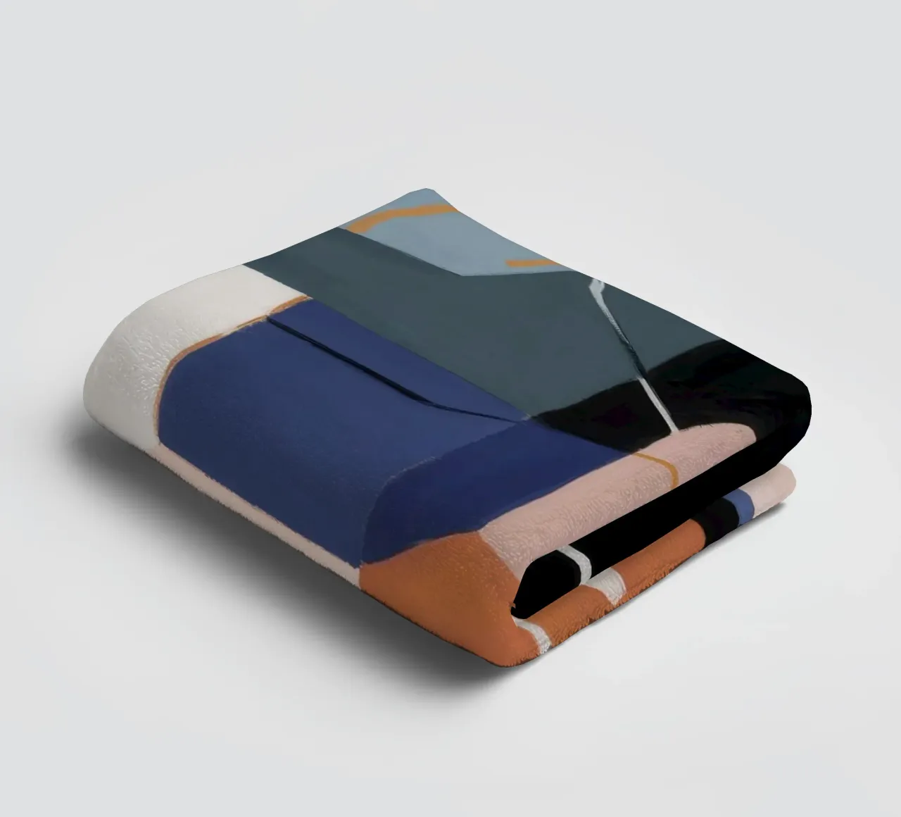 Fragmented Spatial Essence towel by Crimson Whisper