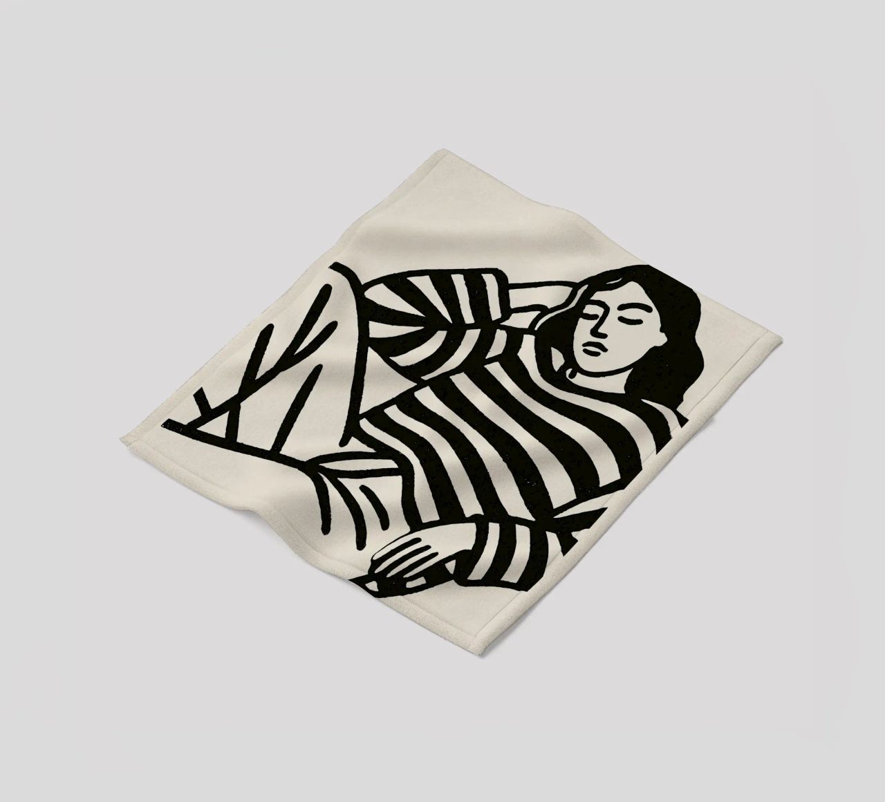 Power napping Fleecedecke von treechild