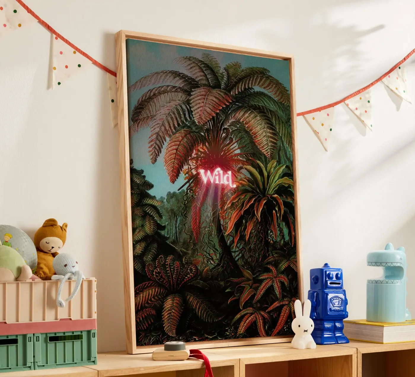 Wild canvas van Jonas Loose