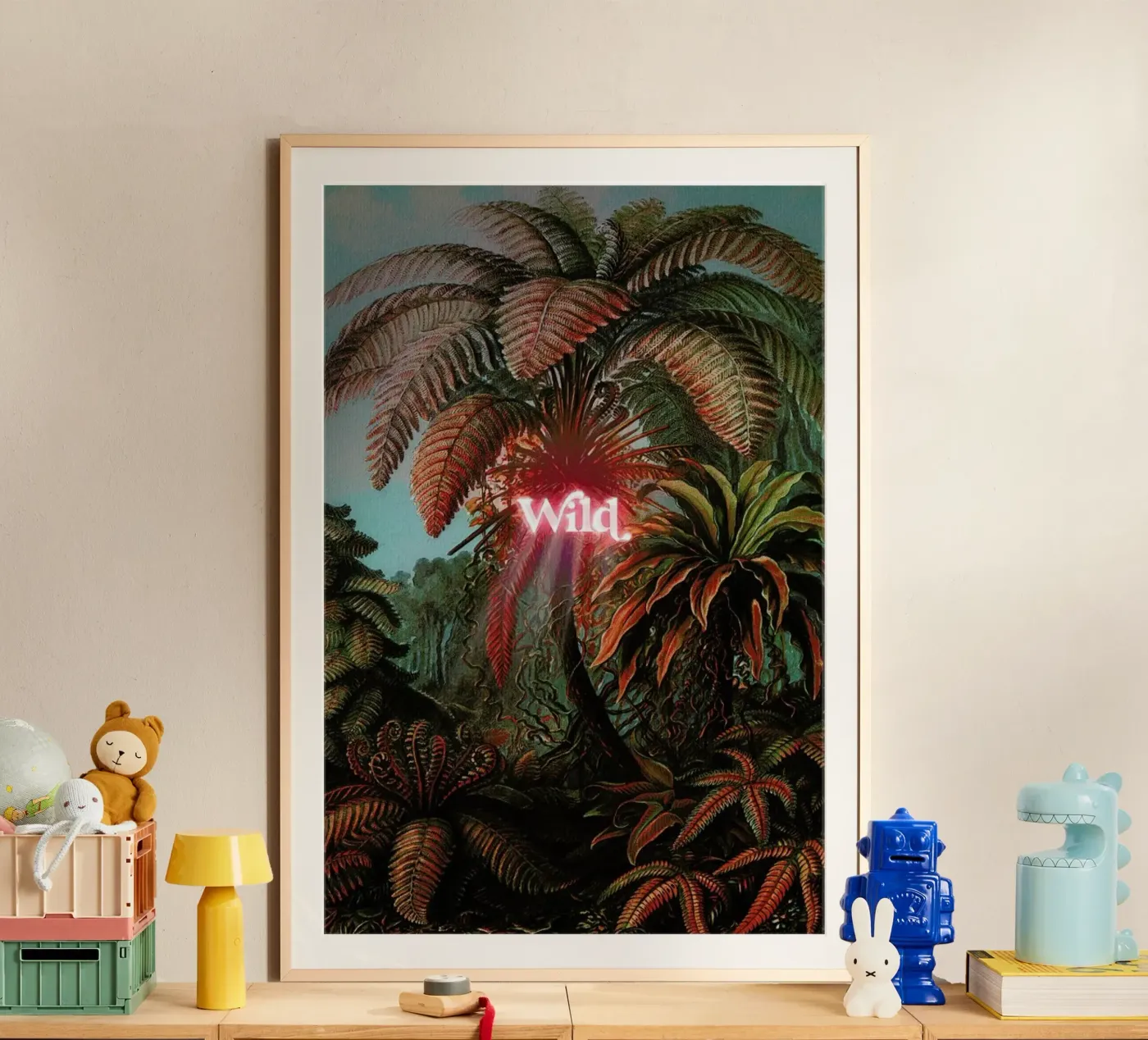 Wild poster van Jonas Loose