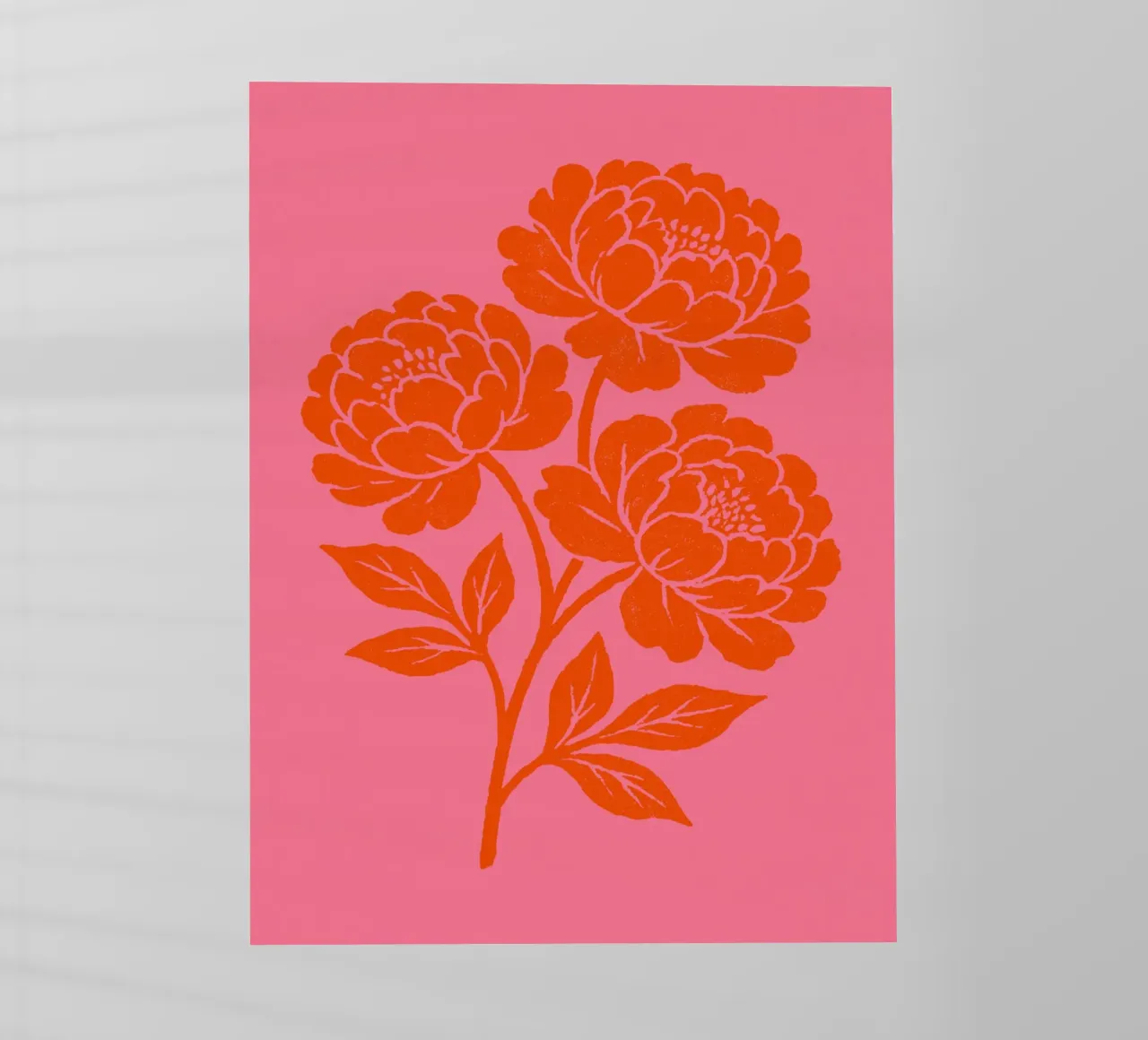 Peony Impression pellicola backlit da treechild