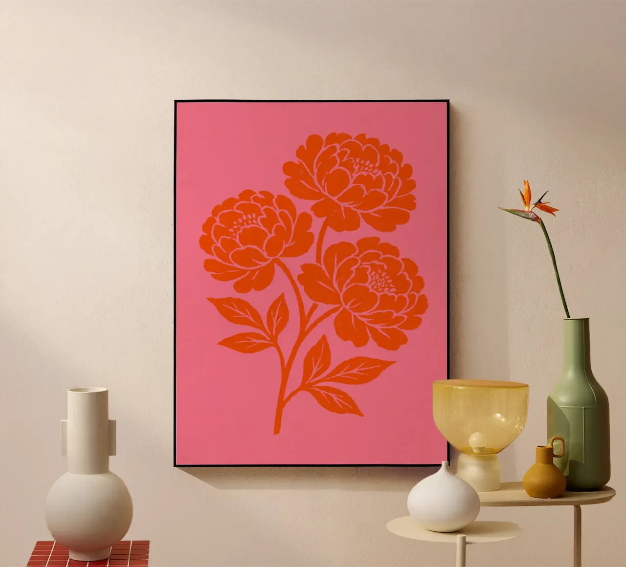 Peony Impression plexiglass da treechild