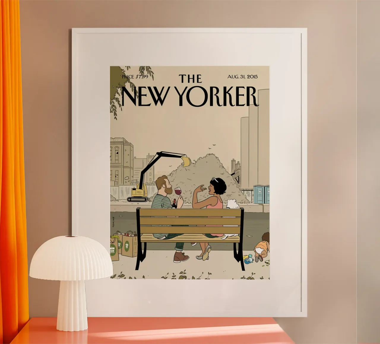 Il New Yorker poster da 🎁 ARTVI-SHOP