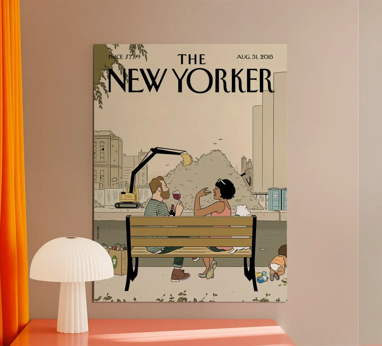 Il New Yorker poster da 🎁 ARTVI-SHOP
