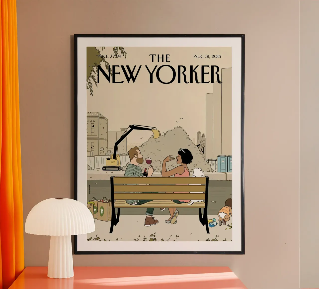 Il New Yorker poster da 🎁 ARTVI-SHOP