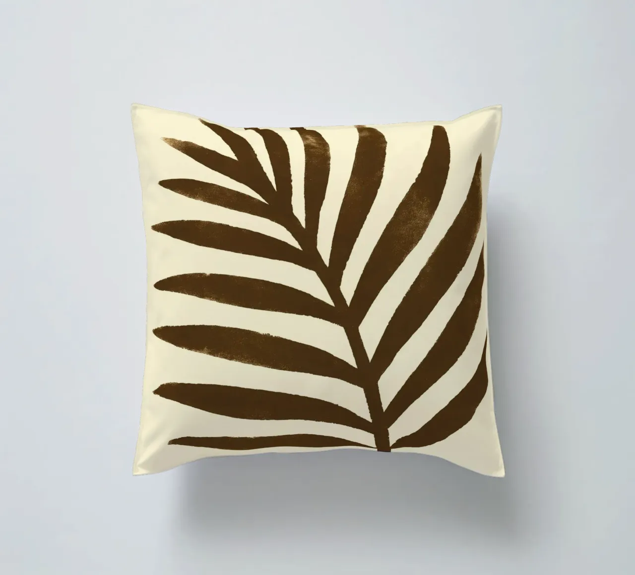 Palm leaf Impression cuscino da treechild