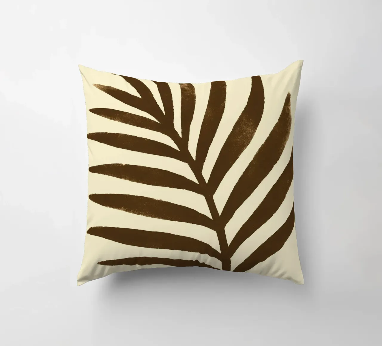 Palm leaf Impression cuscino da treechild