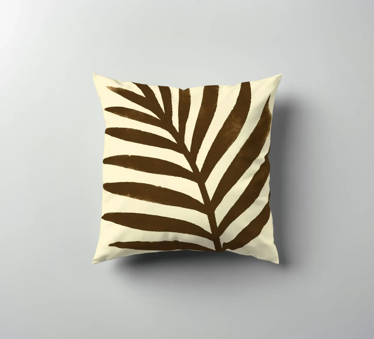 Palm leaf Impression cuscino da treechild