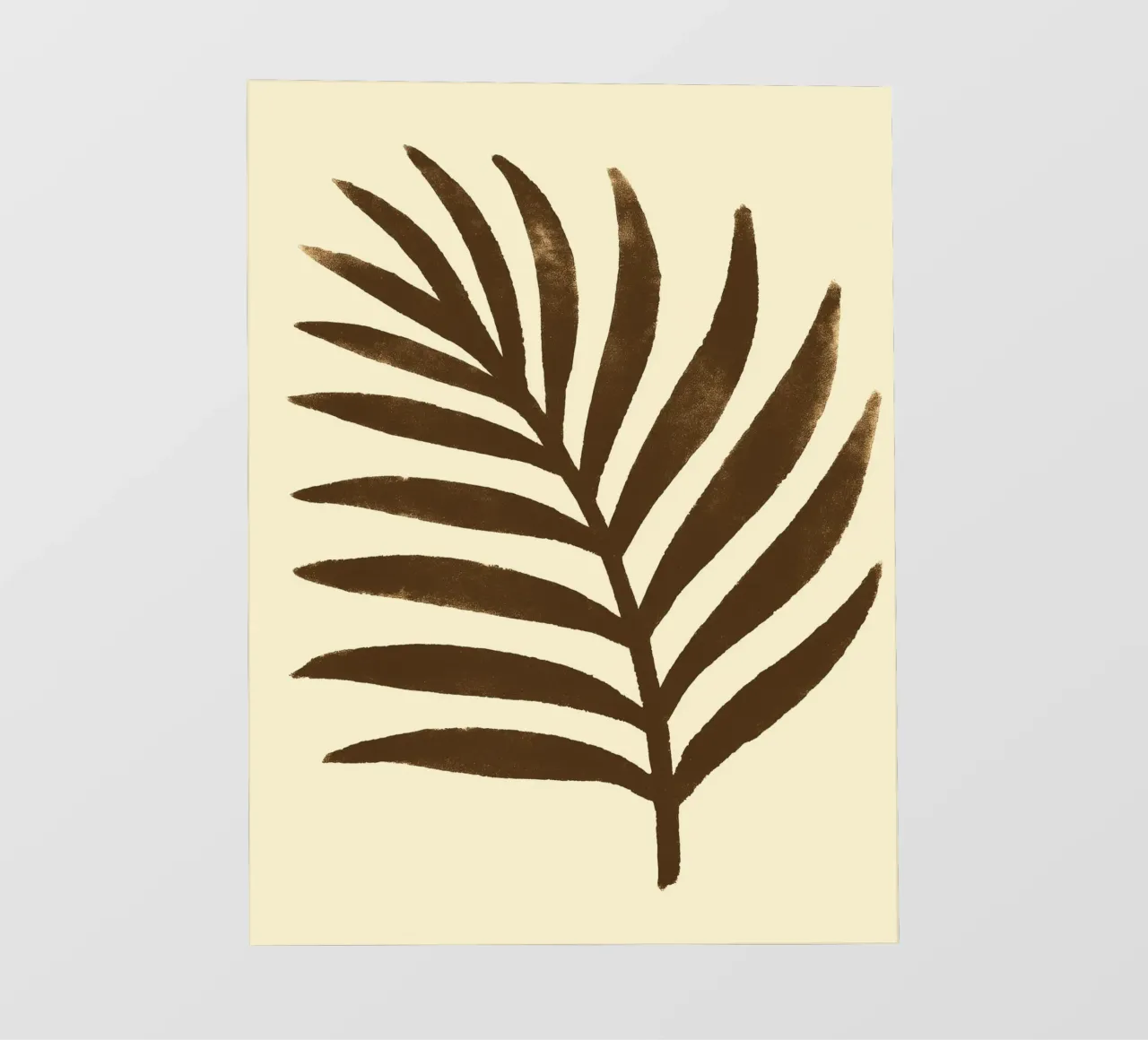 Palm leaf Impression pellicola backlit da treechild