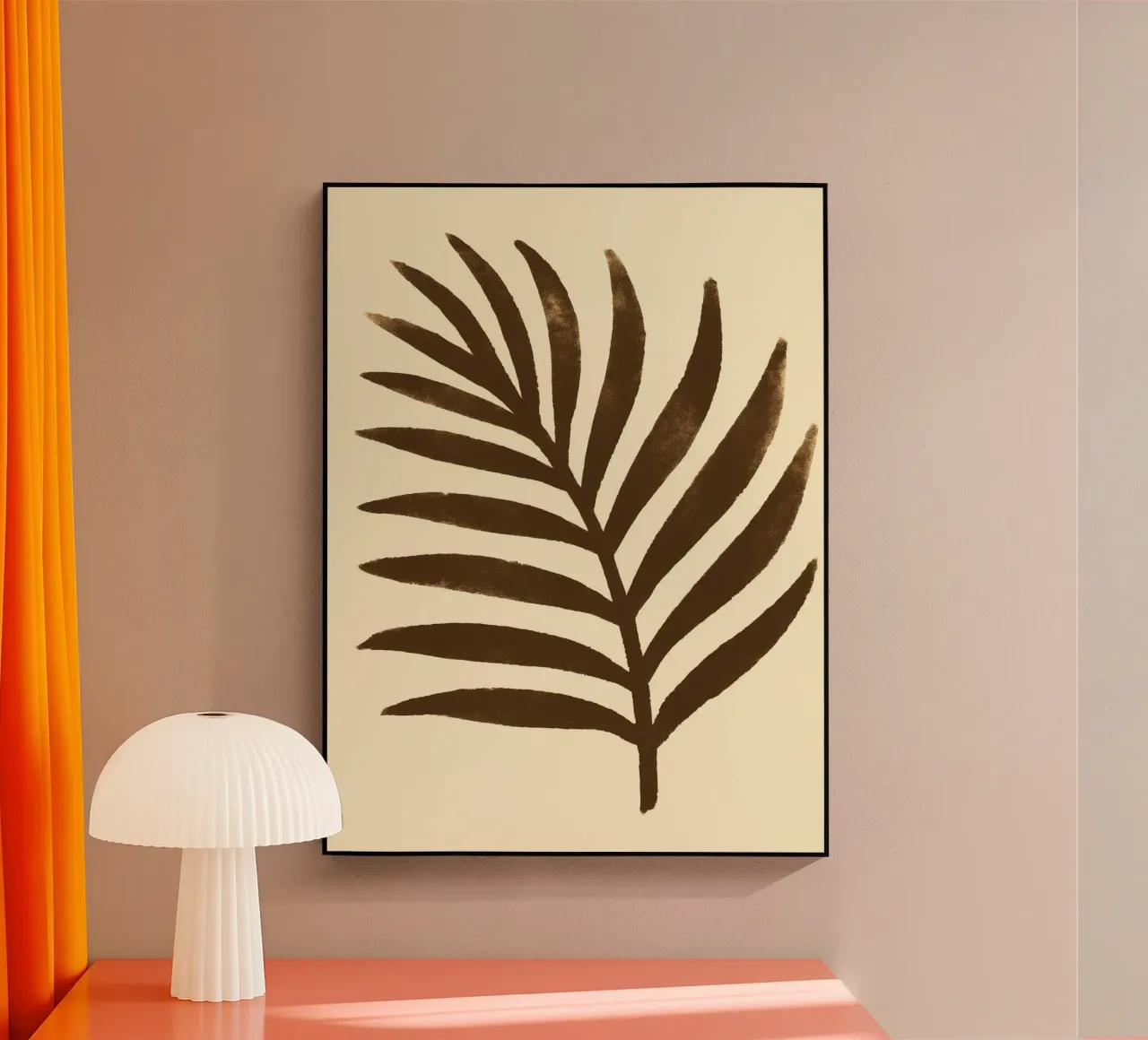 Palm leaf Impression plexiglass da treechild