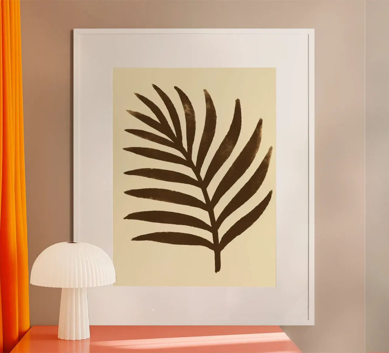 Palm leaf Impression poster da treechild