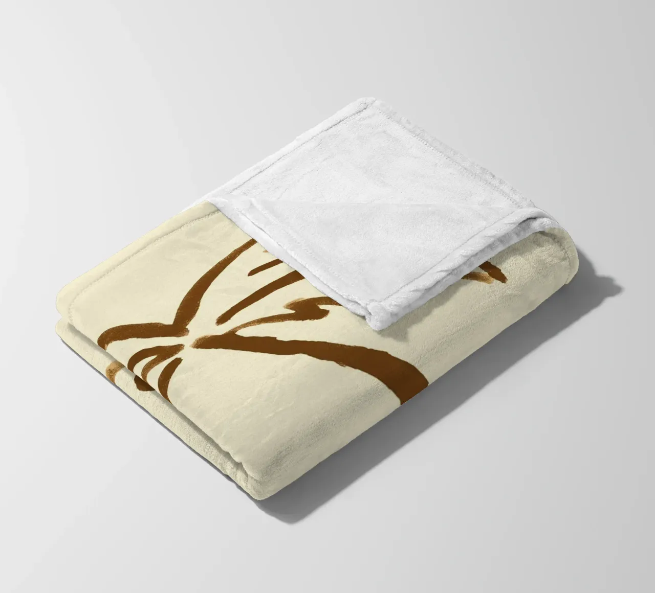 Palm Impression coperta in pile da treechild