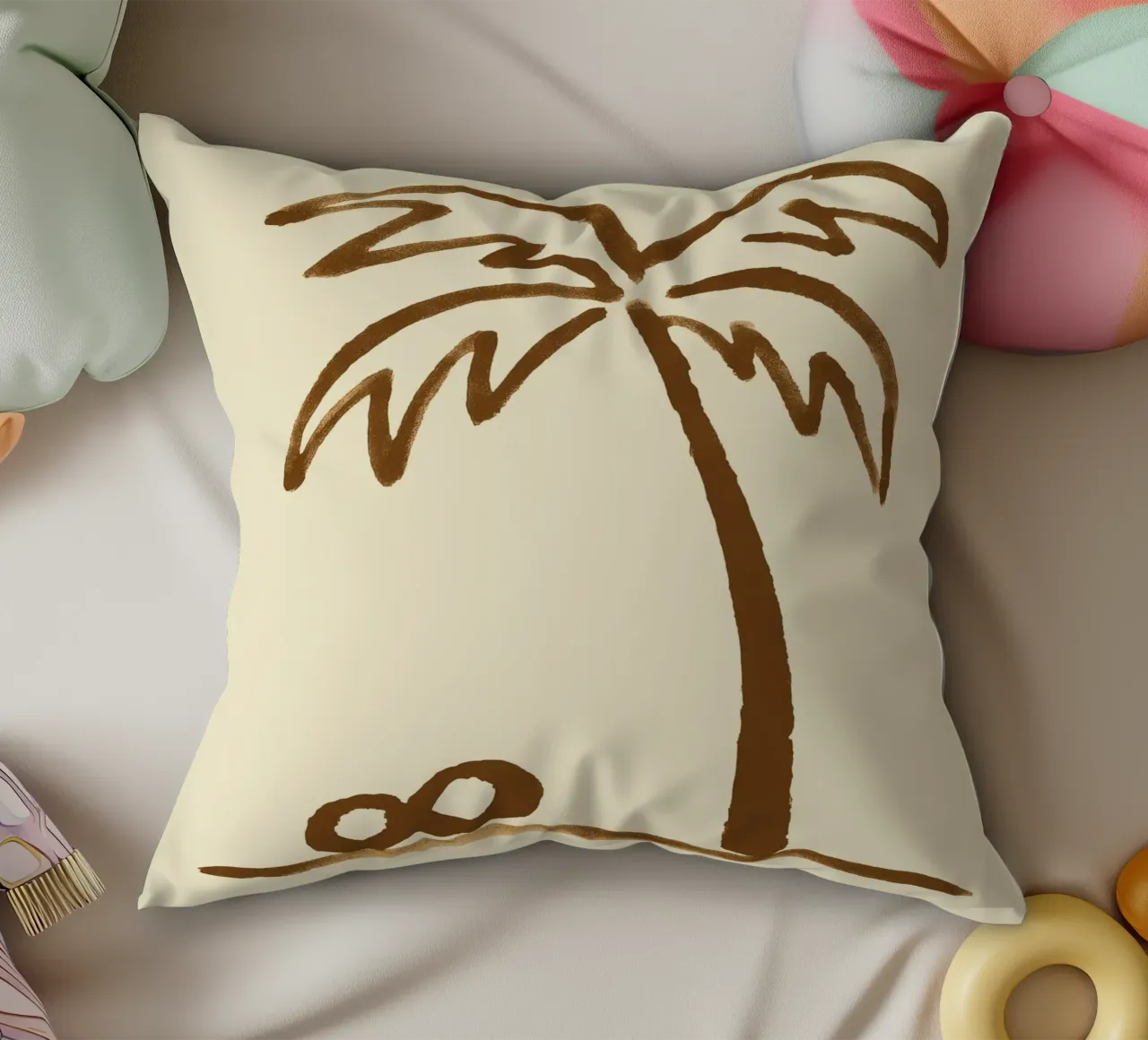 Palm Impression cuscino da treechild
