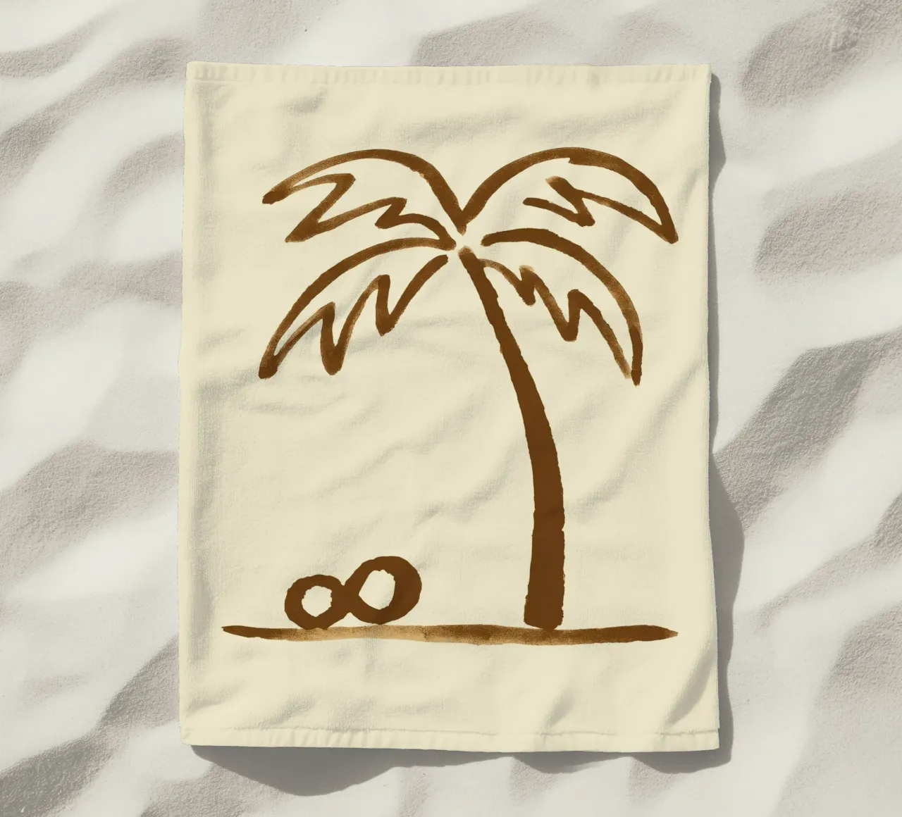 Palm Impression telo mare da treechild
