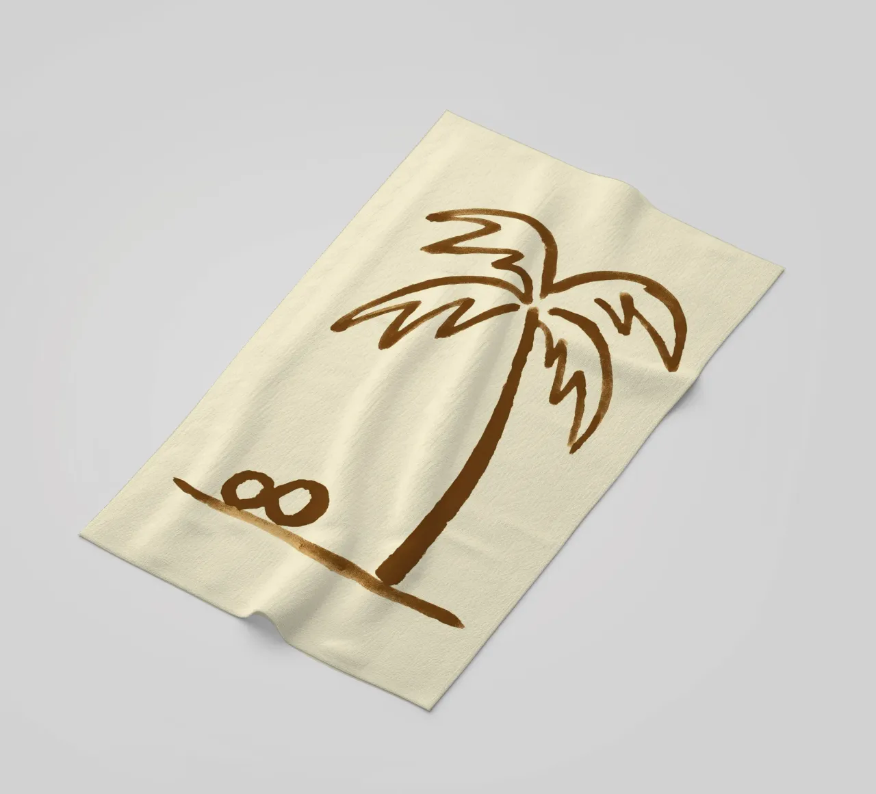 Palm Impression telo mare da treechild