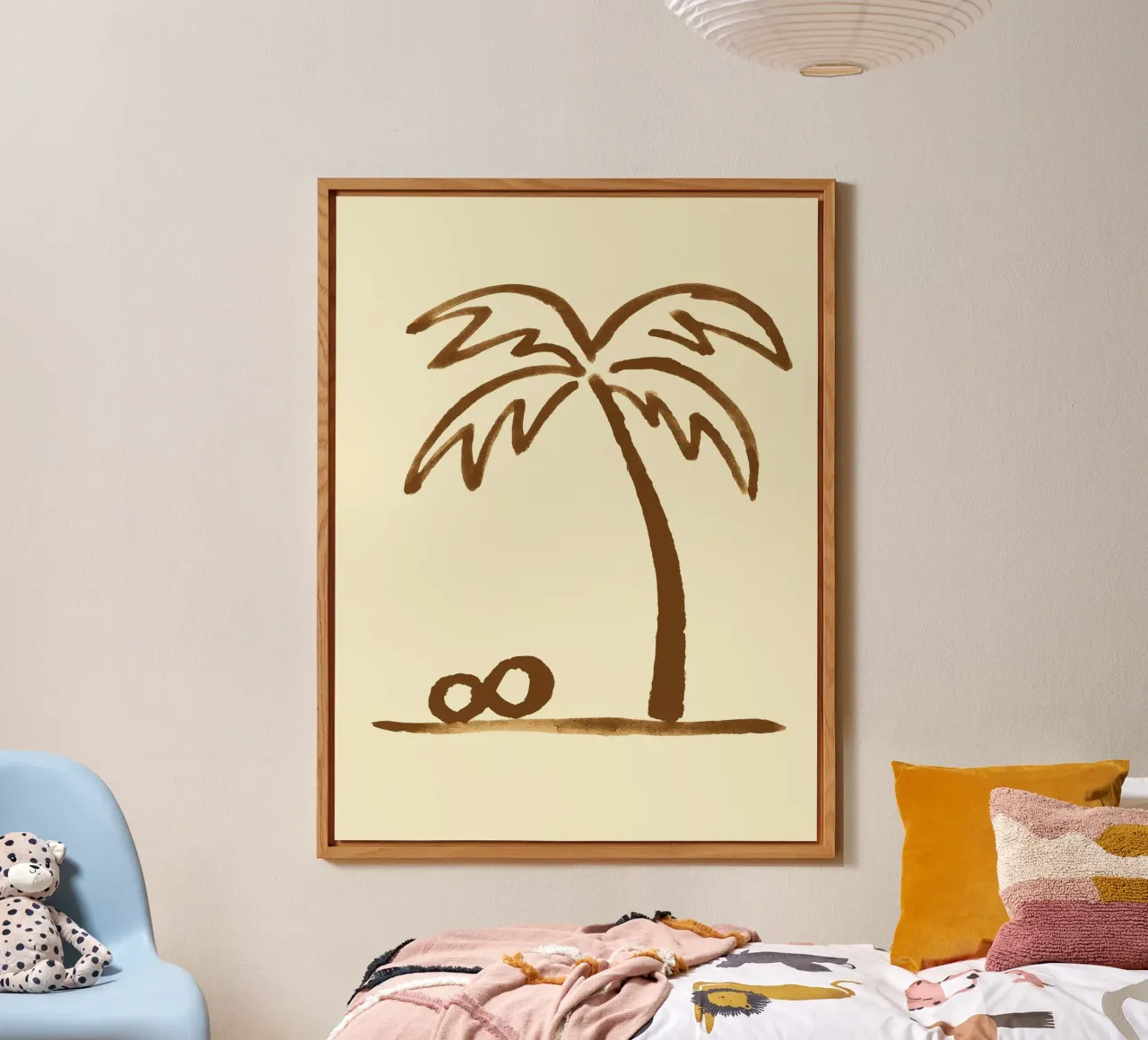 Palm Impression alluminio dibond da treechild