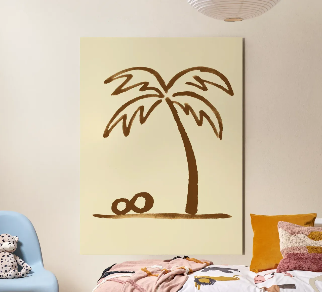 Palm Impression alluminio dibond da treechild