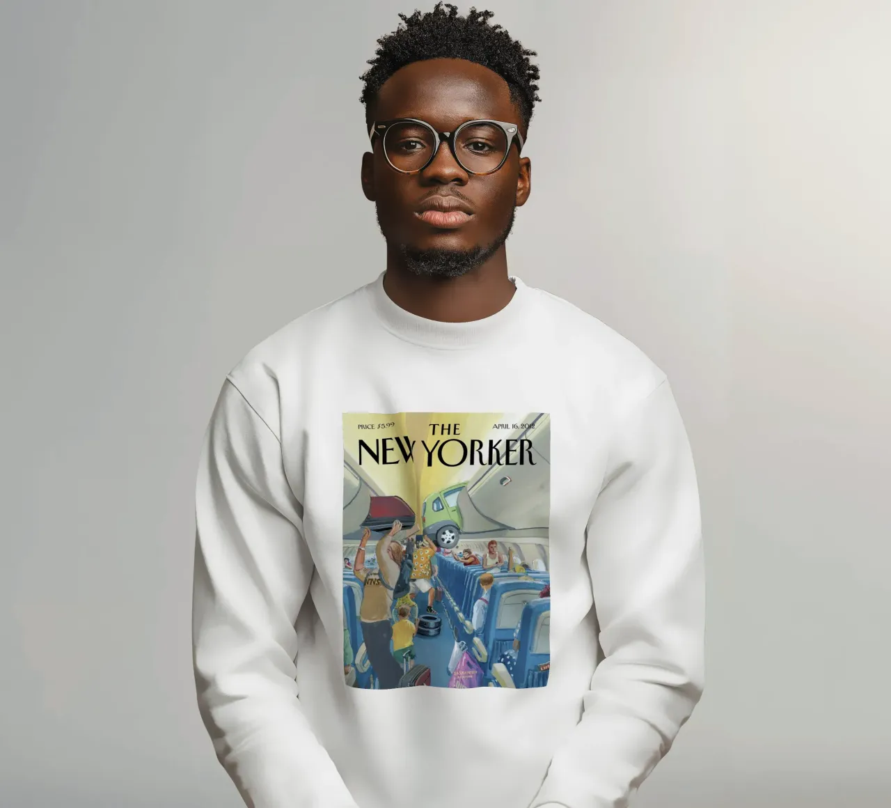 Il New Yorker felpa da 🎁 ARTVI-SHOP