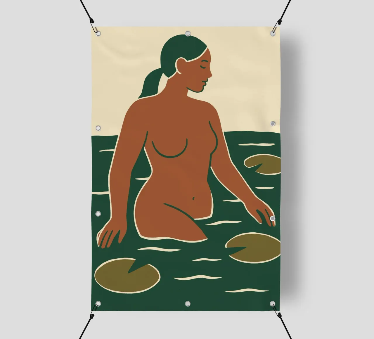 Lily Bath telo in pvc da treechild