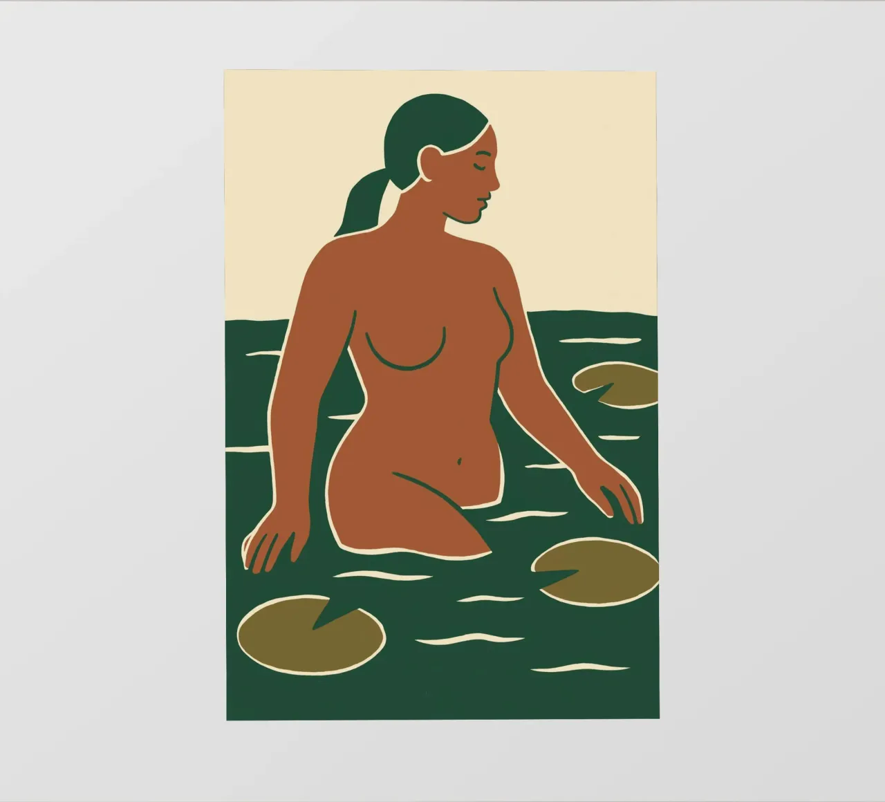 Lily Bath telo in pvc da treechild