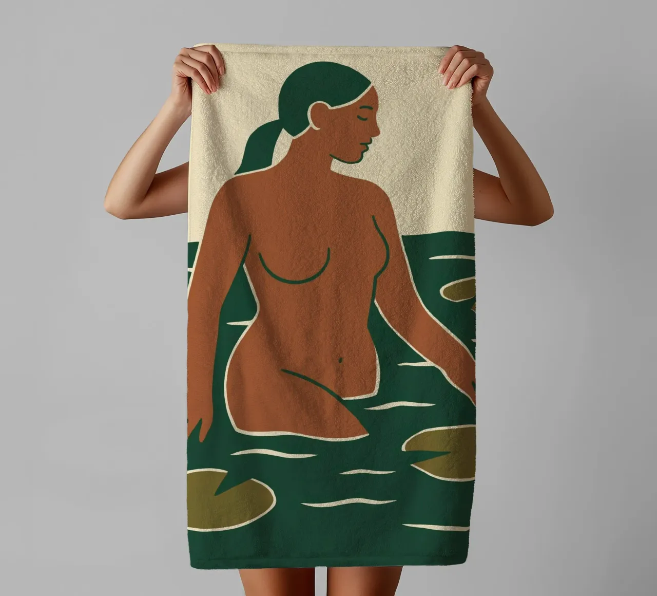 Lily Bath asciugamano da bagno da treechild