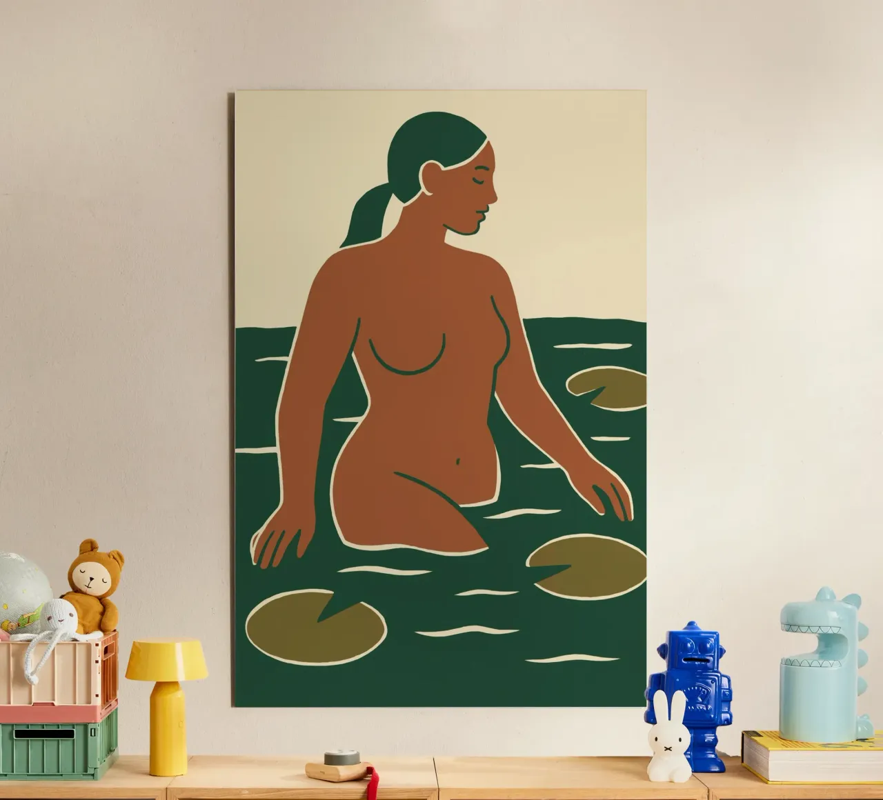 Lily Bath alluminio dibond da treechild