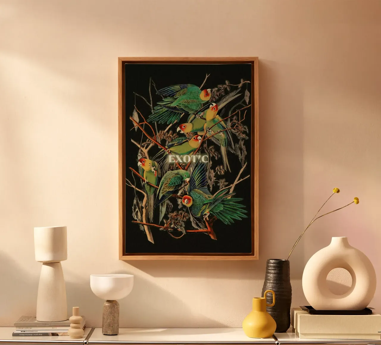 Exotic tela con Cornice a cassetta da Jonas Loose