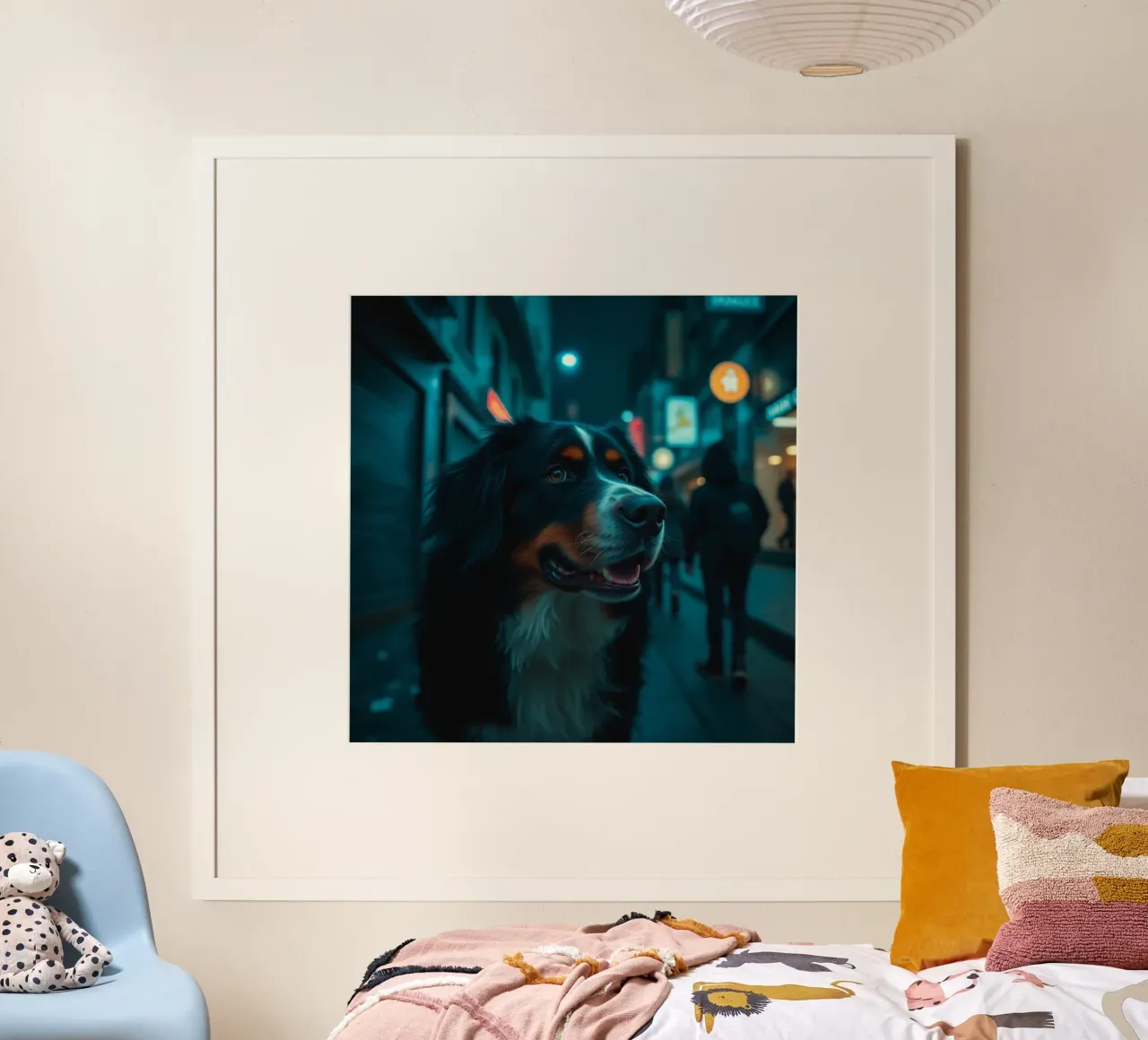 Bellissimo cane da montagna bernese #125 poster da Yumis.Beargang.and.Me