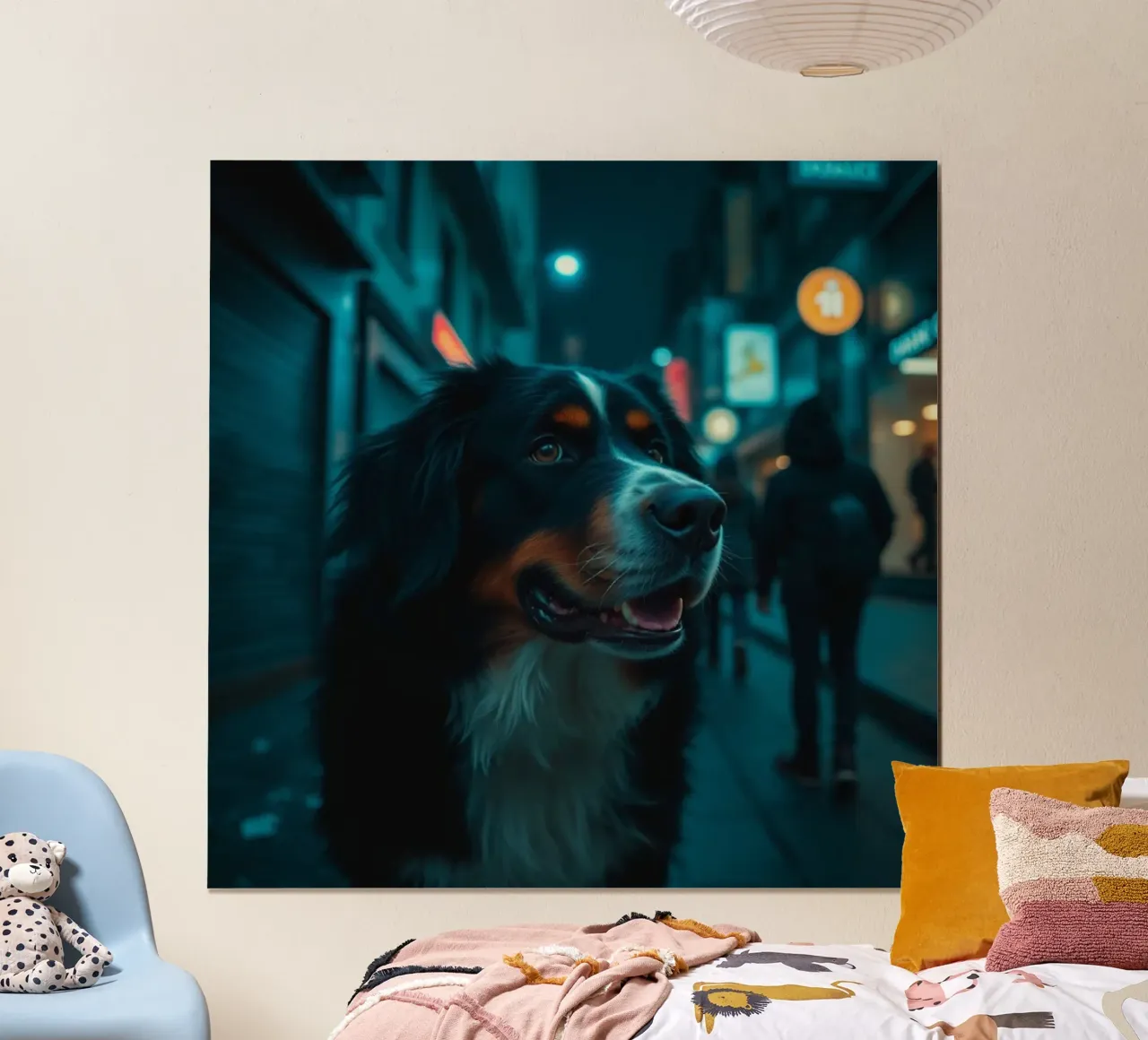 Bellissimo cane da montagna bernese #125 poster da Yumis.Beargang.and.Me