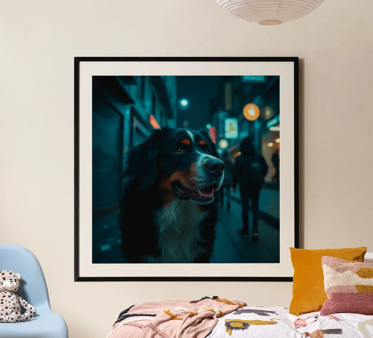 Bellissimo cane da montagna bernese #125 poster da Yumis.Beargang.and.Me