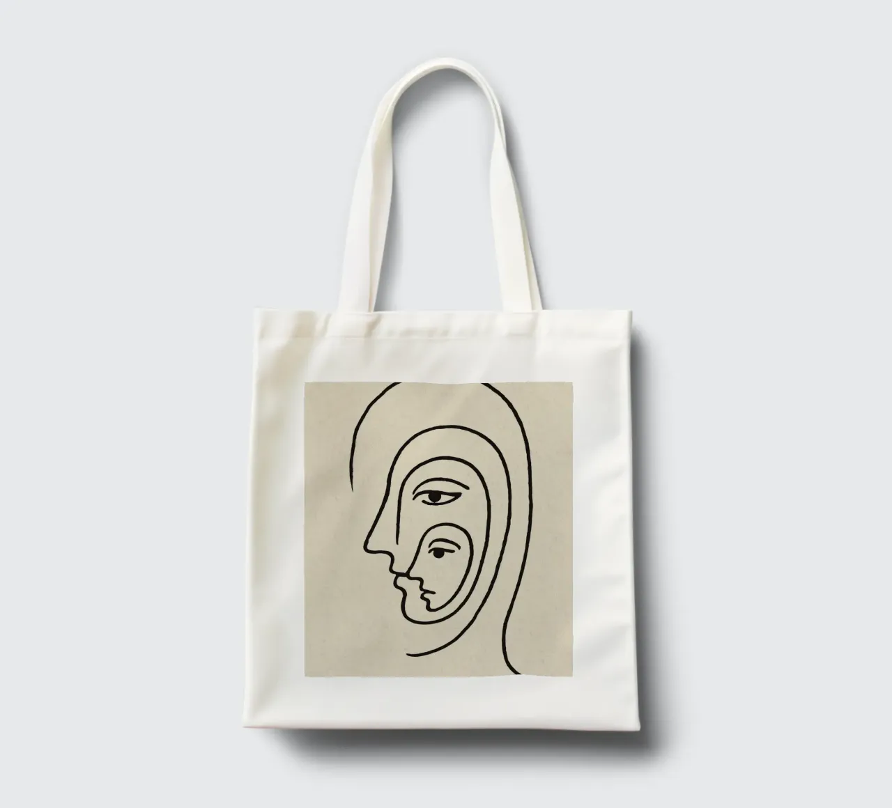 Inner Echo borsa in juta da treechild