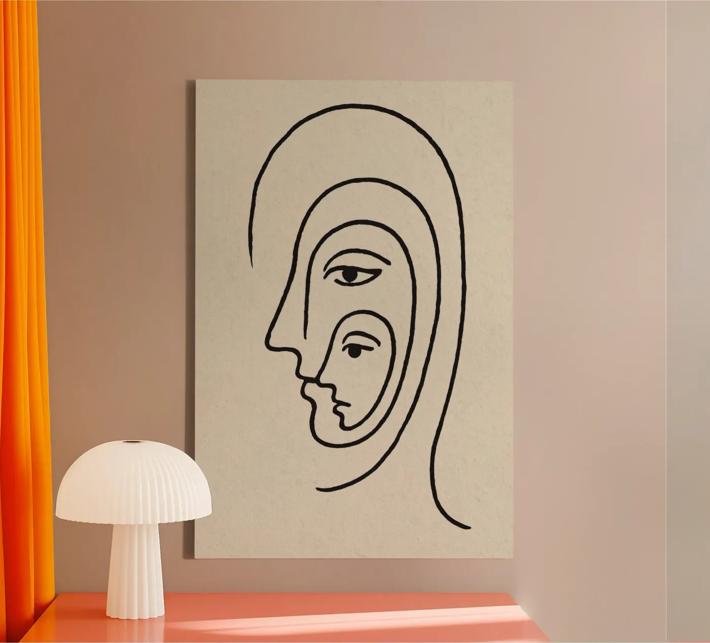 Inner Echo canvas van treechild