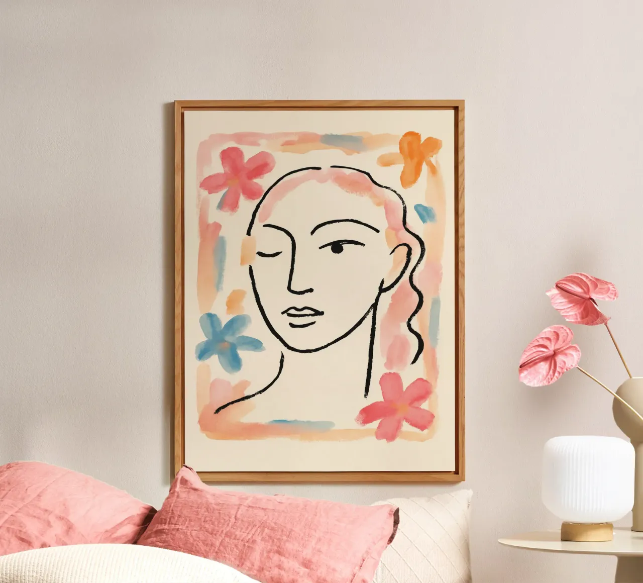 Flower Mood alluminio dibond da treechild
