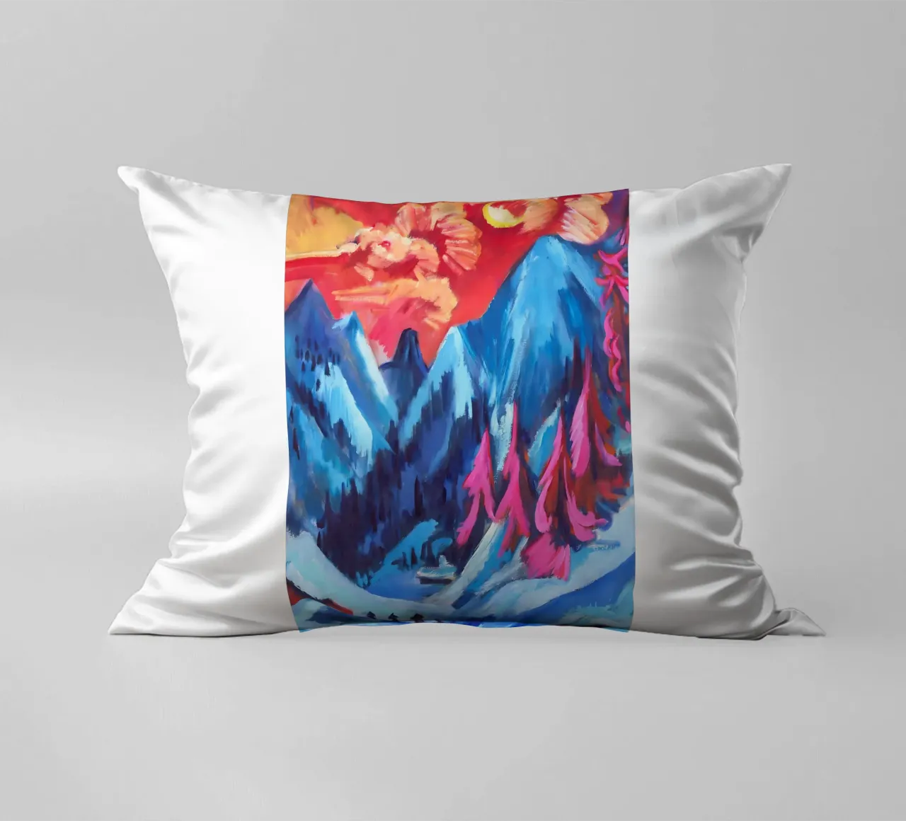 Ernst Ludwig Kirchner - Ernst Ludwig Kirchner, tedesco, espre cuscino da tokovictory