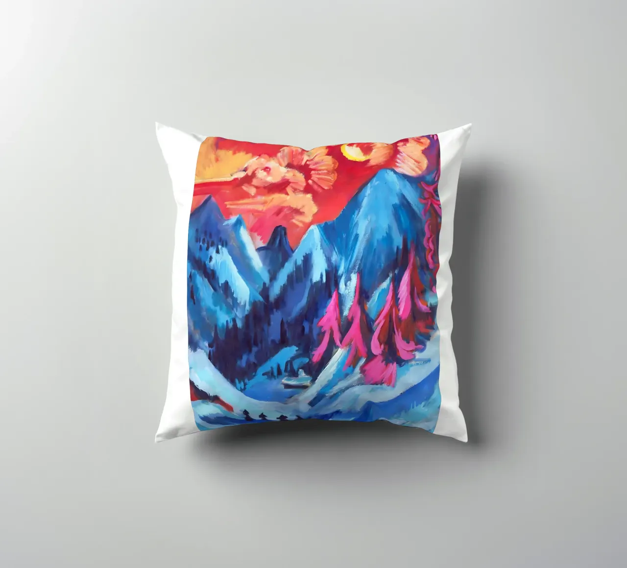 Ernst Ludwig Kirchner - Ernst Ludwig Kirchner, tedesco, espre cuscino da tokovictory