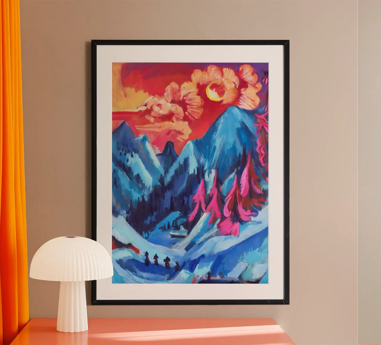 Ernst Ludwig Kirchner - Ernst Ludwig Kirchner, Duitser, expres hahnemühle van tokovictory
