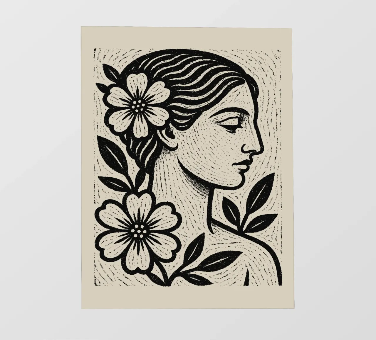 Floral Muse No 02 pellicola backlit da treechild