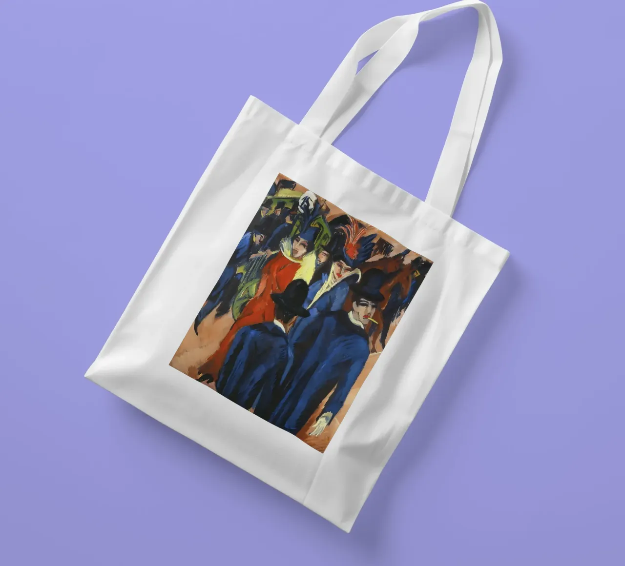 Ernst Ludwig Kirchner - Via, Berlino borsa in juta da tokovictory
