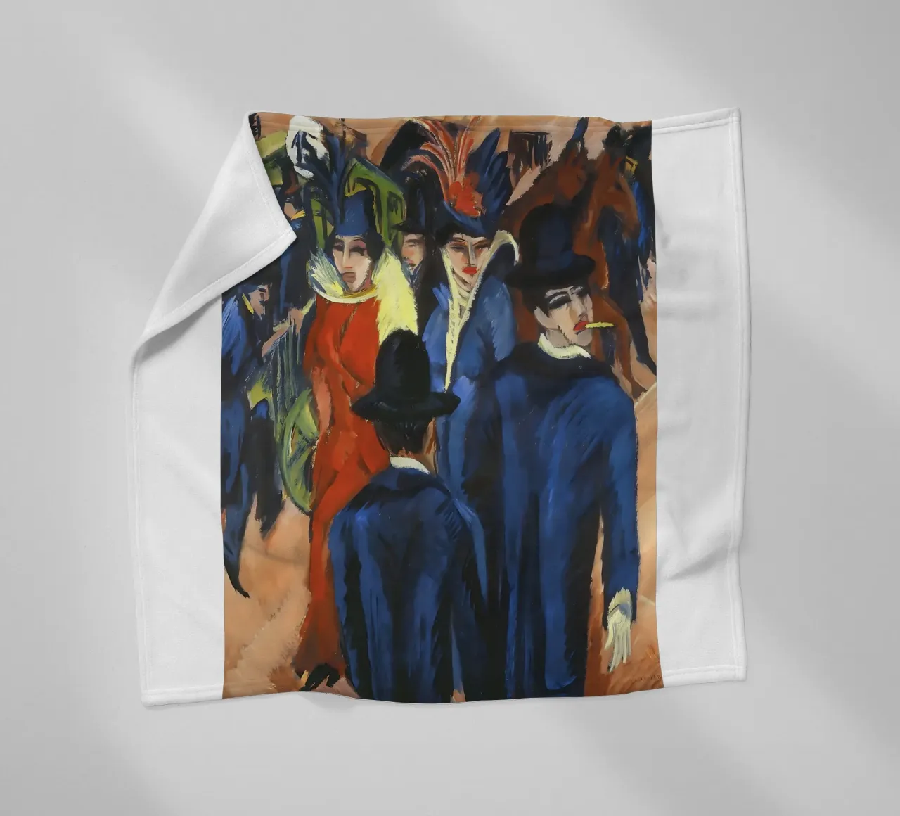 Ernst Ludwig Kirchner - Via, Berlino coperta in pile da tokovictory