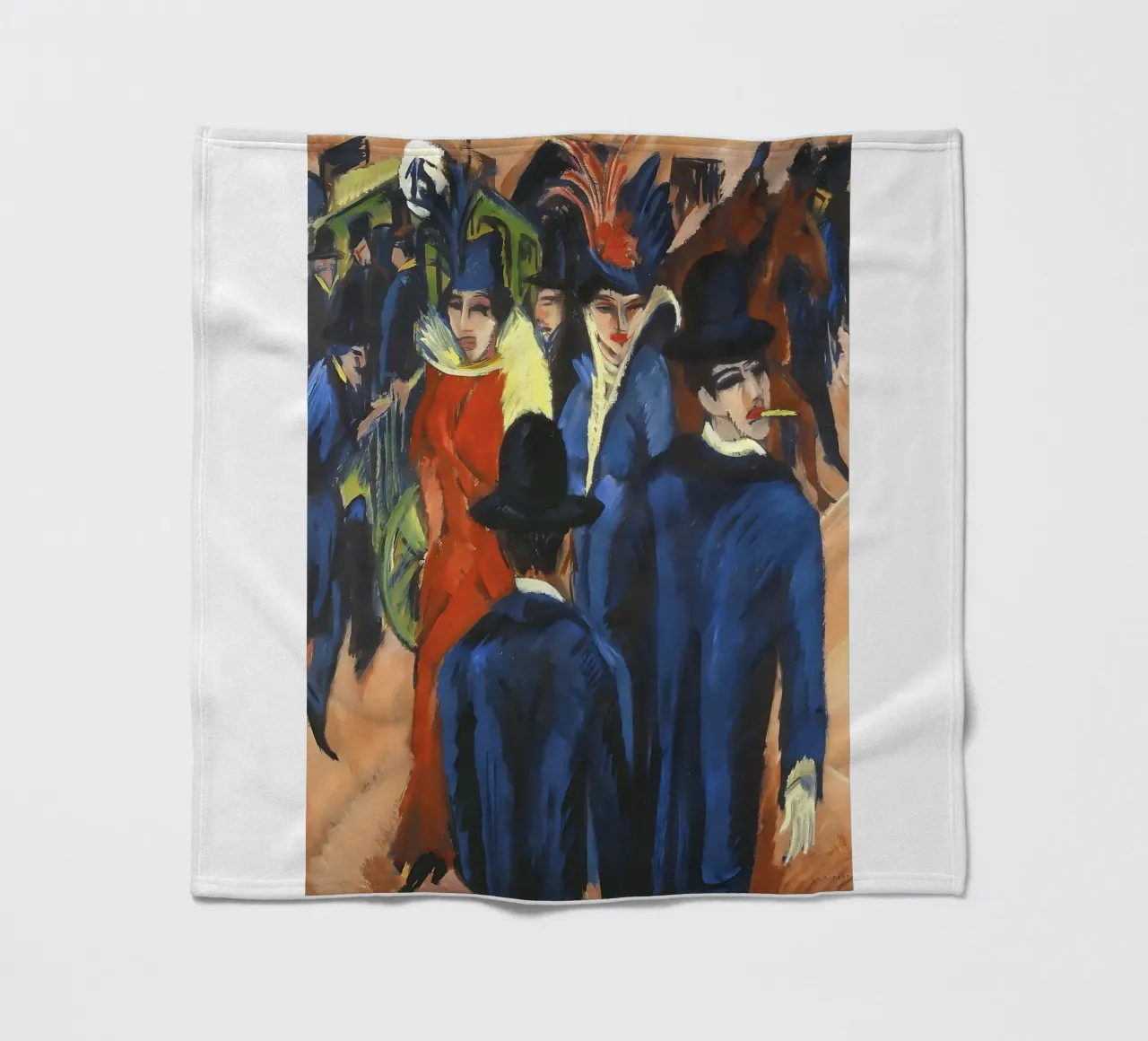 Ernst Ludwig Kirchner - Via, Berlino coperta in pile da tokovictory