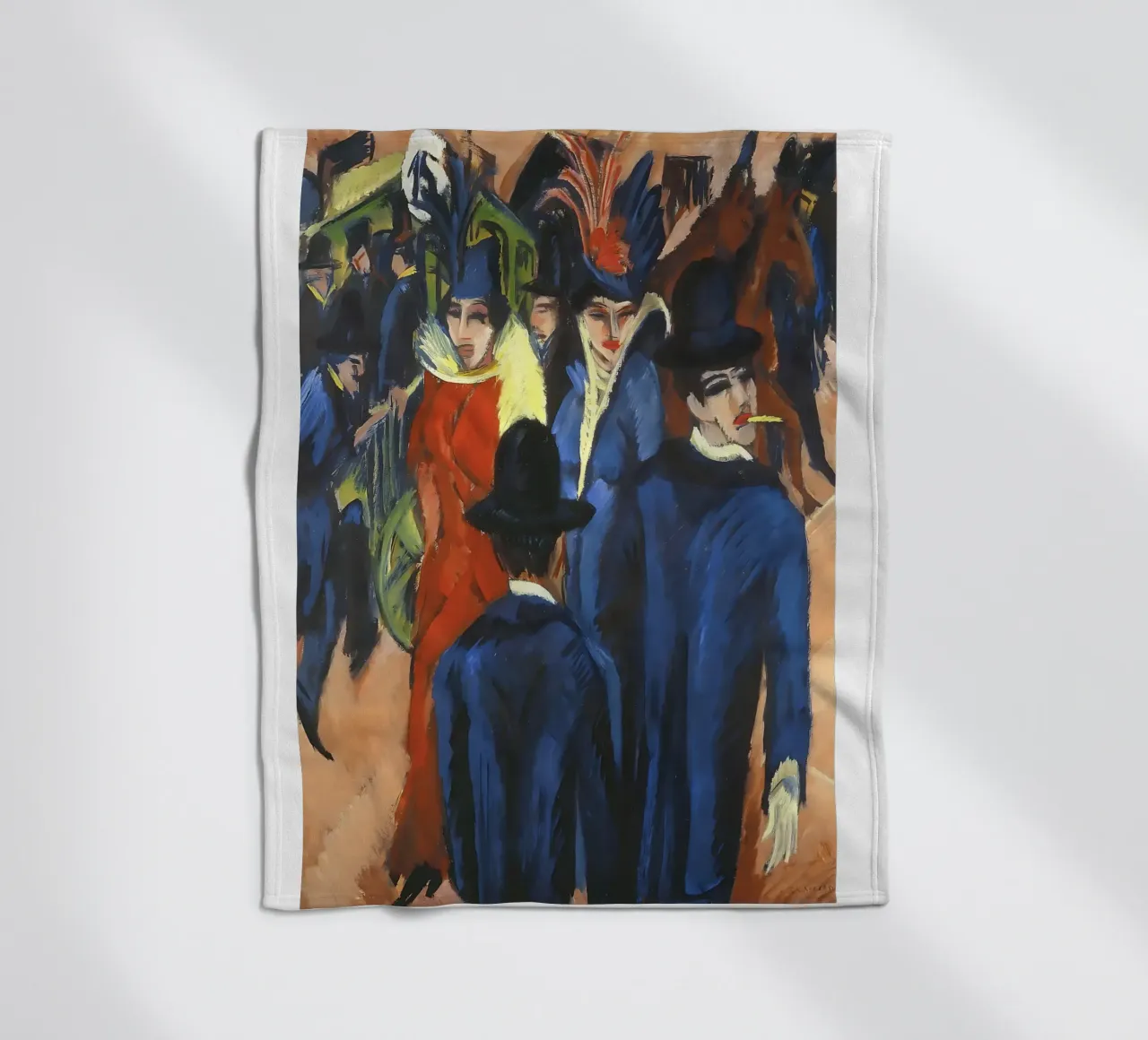 Ernst Ludwig Kirchner - Via, Berlino coperta in pile da tokovictory