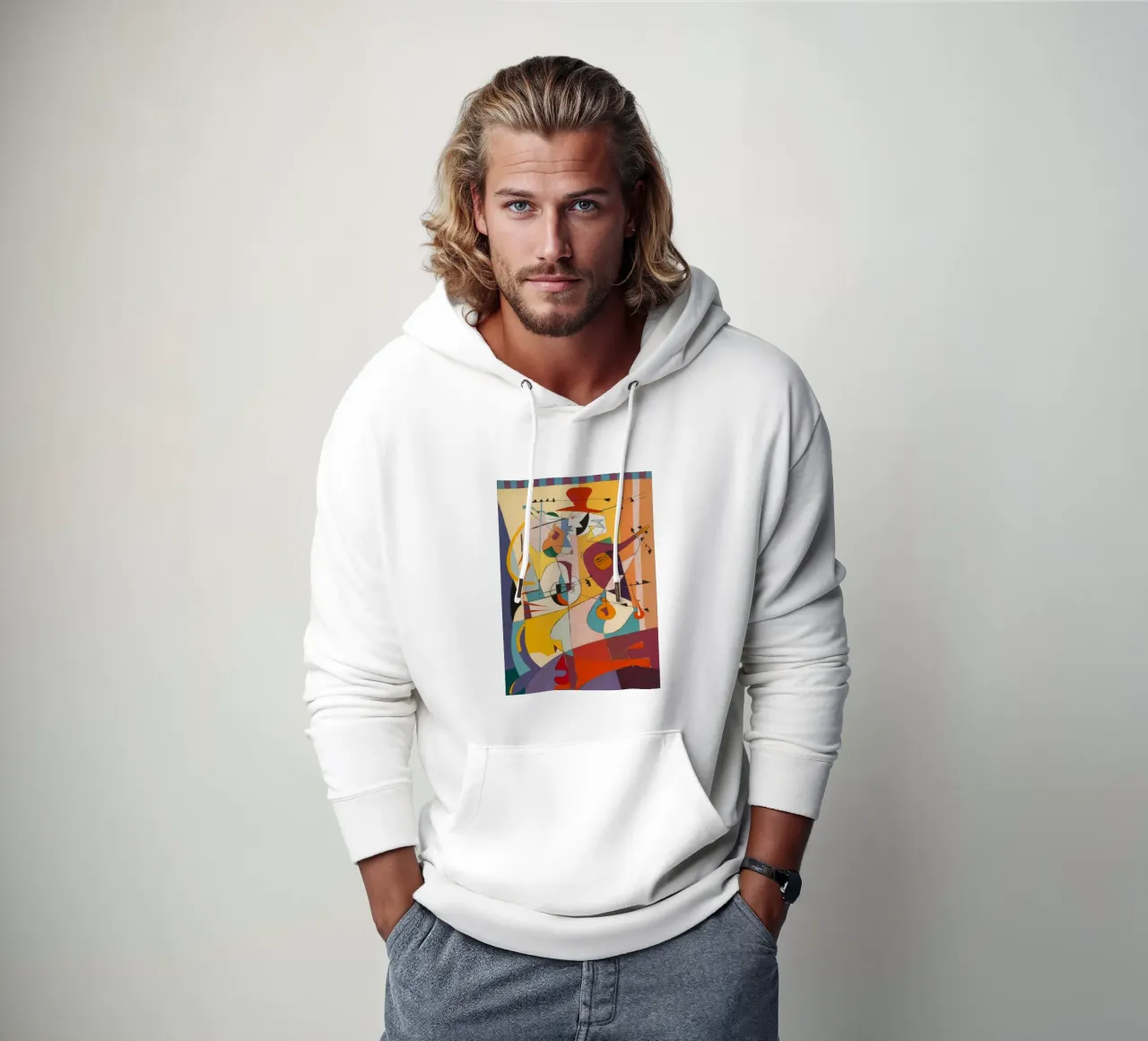 Ensemble ritmico stravagante felpa con cappuccio da Crimson Whisper